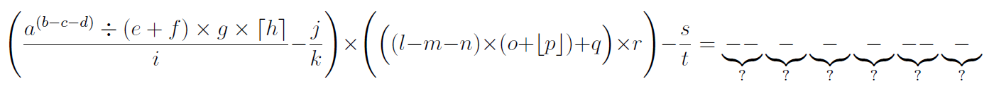 Equation